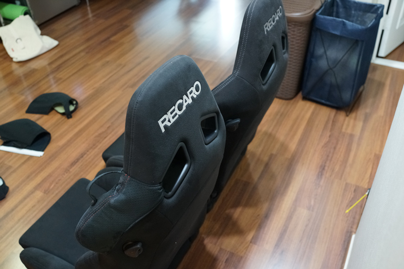 DSC05784.jpg : [수정]레카로 시트(RECARO SR7) 1개, 2세대 미니용 베이스프레임+레일(운전석+ 조수석)