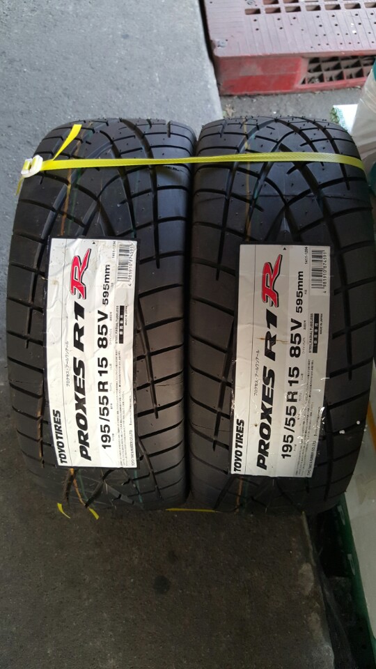 9.jpeg : [신품급] TOYO TIRES PROXES R1R 하이그립 195-55-15 두 본